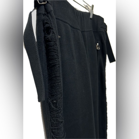 Helmut Lang Men’s Black Knit Cotton Pull-on Joggers. Size S - Picture 3 of 12